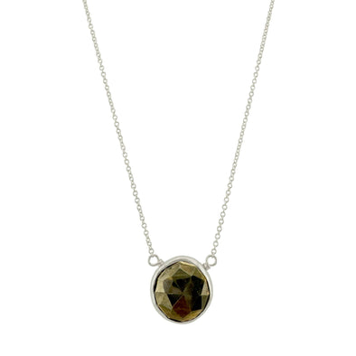 Necklace: Pyrite Coin