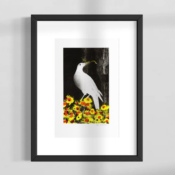 Risograph Print: Early Bird