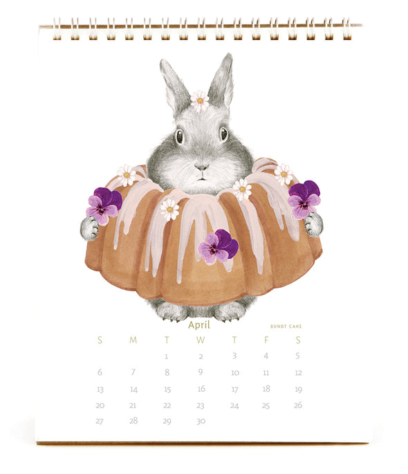 Bunny Calendar 2025: Hopping Straight To Dessert