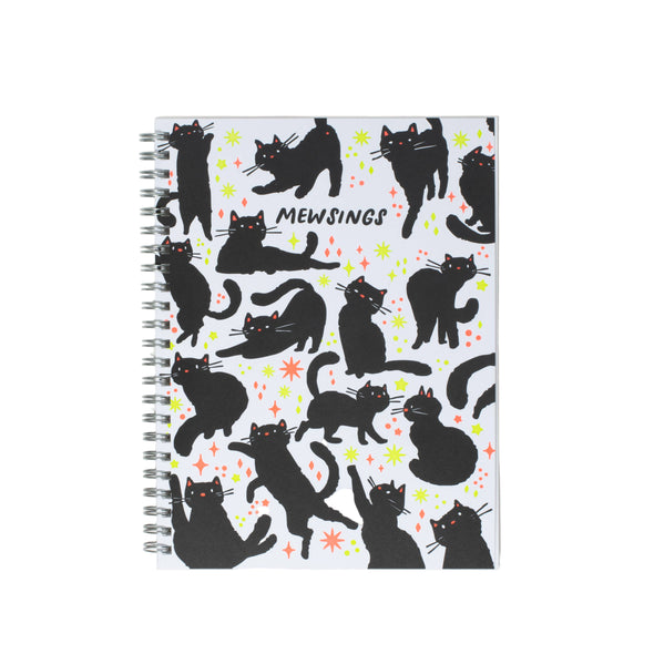Notebook: Mewsings Cat
