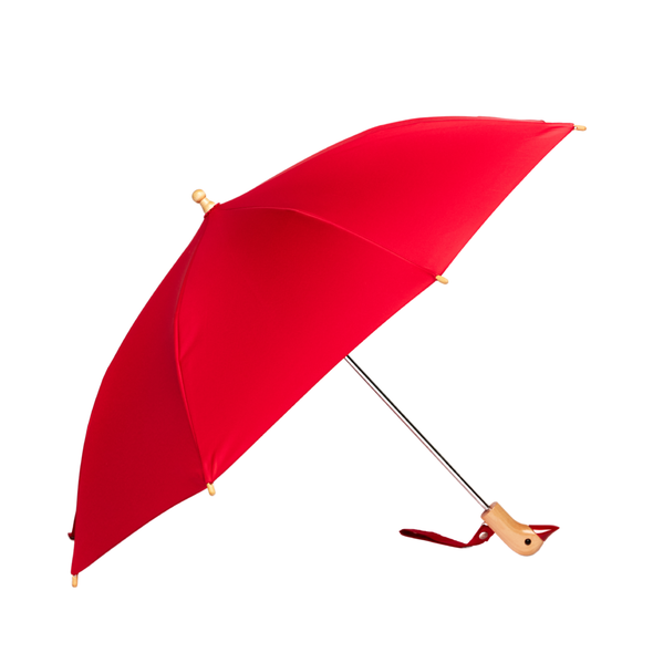 Children's Duckling Umbrella: Red