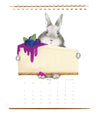 Bunny Calendar 2025: Hopping Straight To Dessert