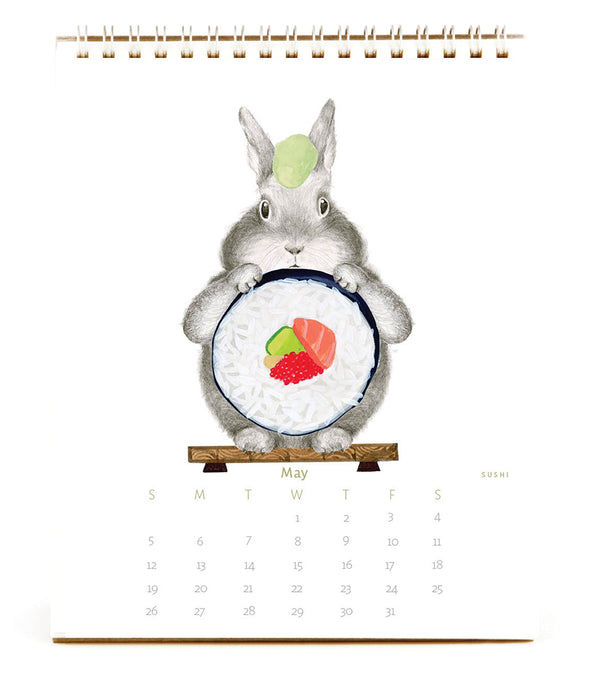Bunny Calendar 2024: Hopping Around the Culinary World