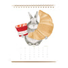 Bunny Calendar 2026: Hare at the Café