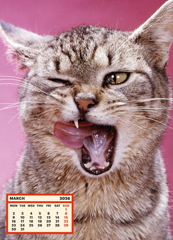 Toilet Paper Walter Chandoha Calendar 2026