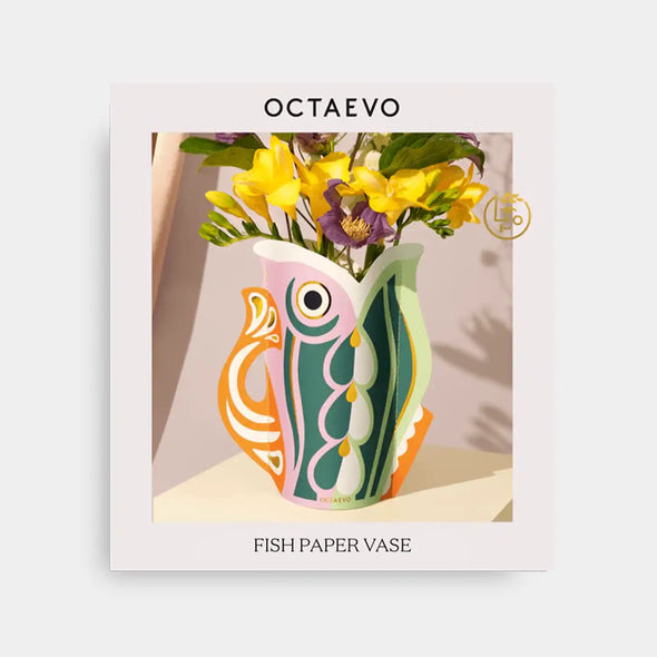 Mini Paper Vase: Fish