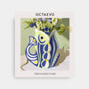Paper Vase: Blue Fish