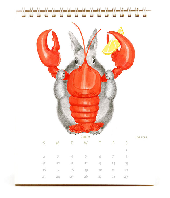 Bunny Calendar 2024: Hopping Around the Culinary World