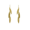 Earrings: Three Solid Leaves