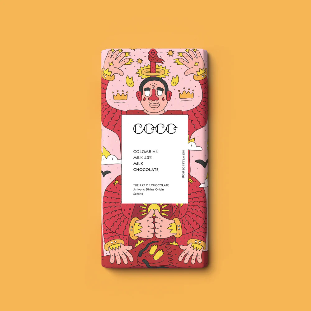 COCO Chocolate: Colombian Milk 40% – ICA Retail Store