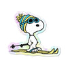 Sticker: Skier Snoopy