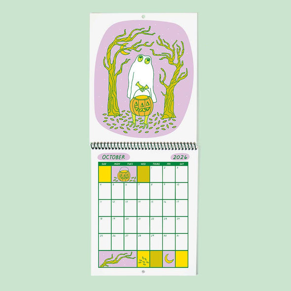 Calendar: Froggy of the Month 2026