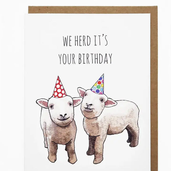 Card: Herd It's Your Birthday
