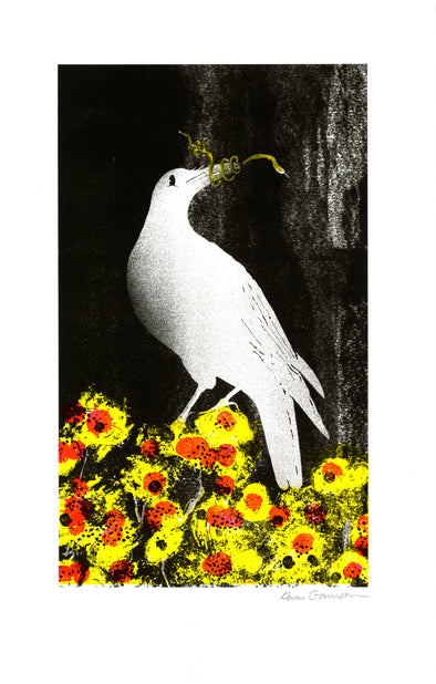 Risograph Print: Early Bird