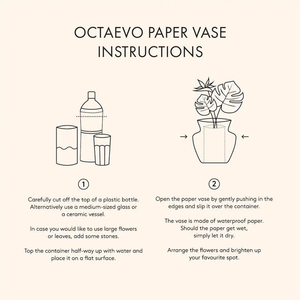 Paper Vase: Butterfly