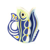 Paper Vase: Blue Fish