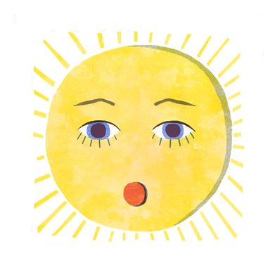 Soleil | Sun Riso Print