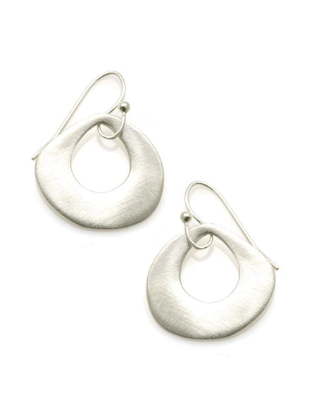 Earrings: Thick Open Drop