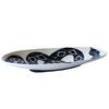 Snake Ellipse Bowl Wall Hanging: Onyx