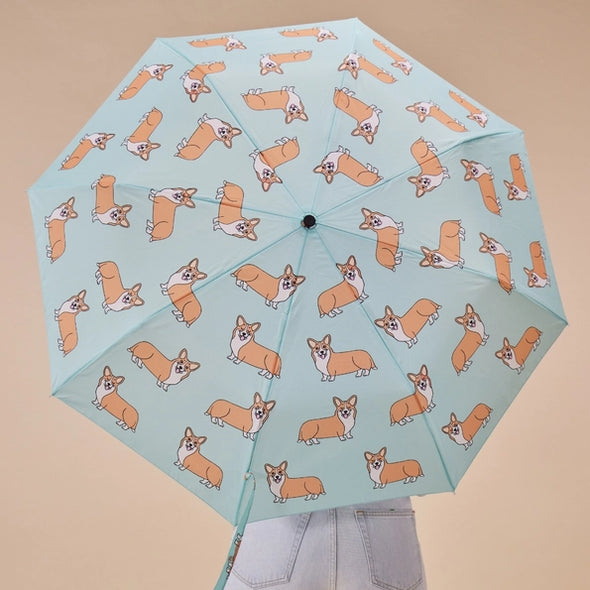 Original Duck Umbrella: Corgi Mint