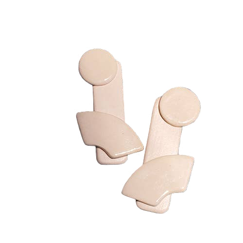 Ceramic Abstractions Statement Earrings