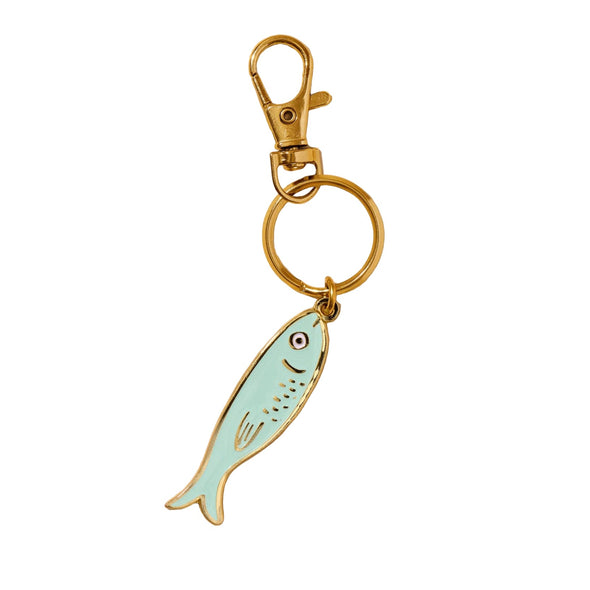 Enamel Keychain: Sardine