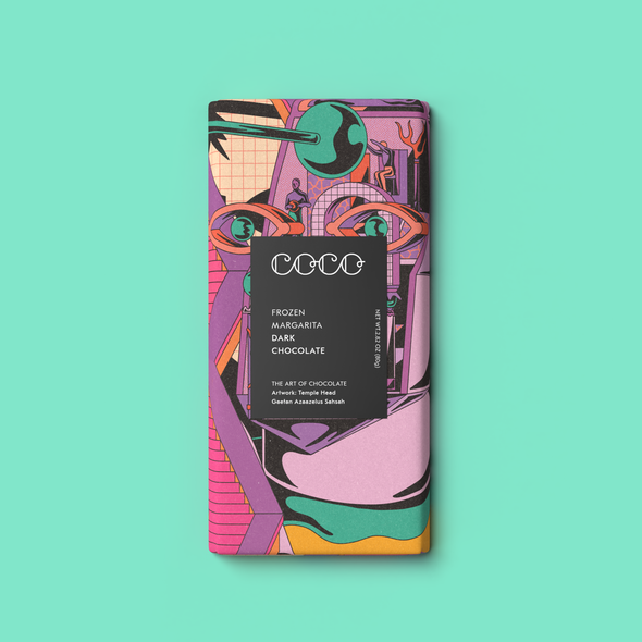 COCO Chocolate: Frozen Margarita Dark Chocolate