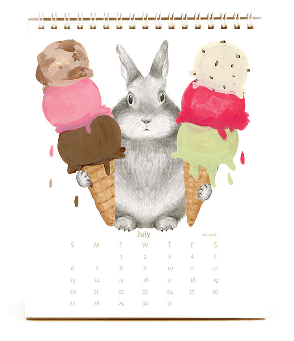 Bunny Calendar 2025: Hopping Straight To Dessert