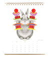 Bunny Calendar 2024: Hopping Around the Culinary World