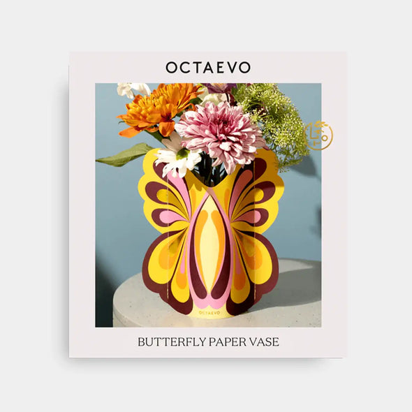 Mini Paper Vase: Butterfly