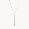 Spirit: Silver Drop Necklace