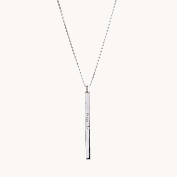 Spirit: Silver Drop Necklace