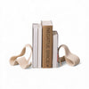 Fettu Bookends Set: Bone