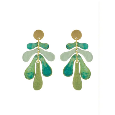 Earrings: Agua Viva
