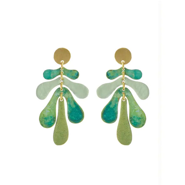Earrings: Agua Viva