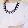 Necklace: Aurora AM Checkered Large Collar
