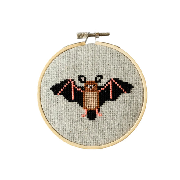 Cross Stitch Kit: Bat