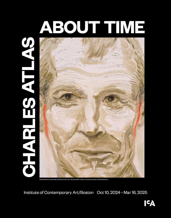 Charles Atlas: About Time Exhibition Poster