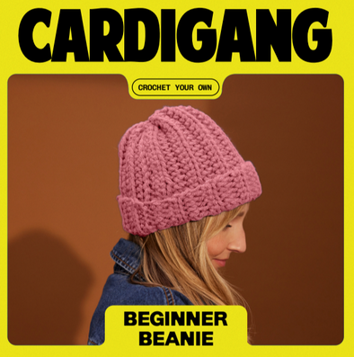James Beanie Crochet Kit: Settle Petal
