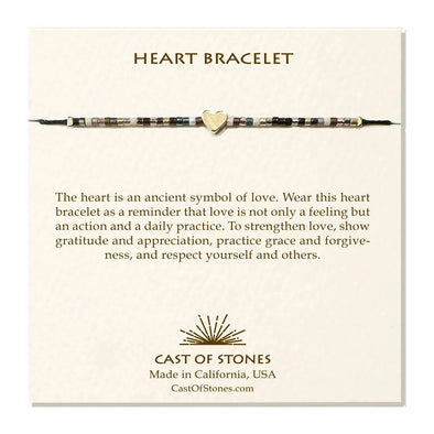 Bracelet: Heart- Neutral