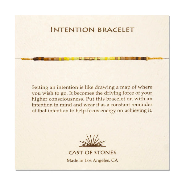 Intention Bracelet: Radiant Yellow