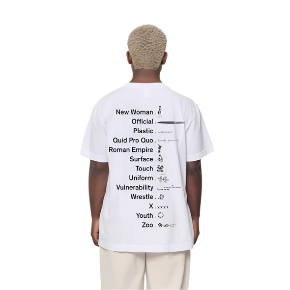 Sara Cwynar X ICA: Alphabet Tee