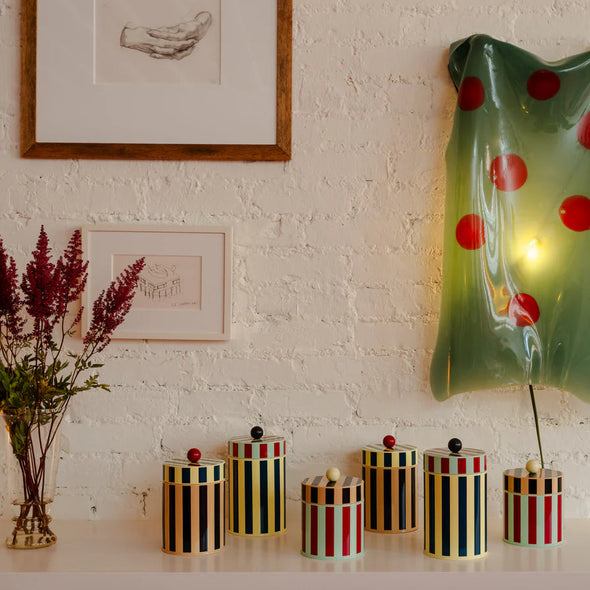 Dusen Dusen: Striped Canister Set