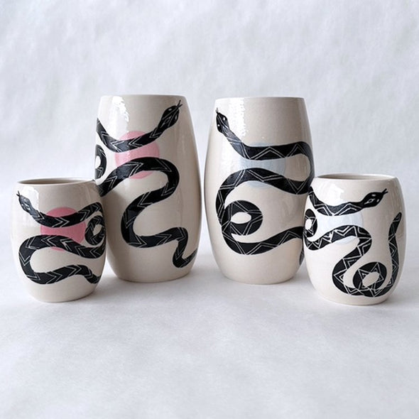 Snake Wine Cup: Pink Moon