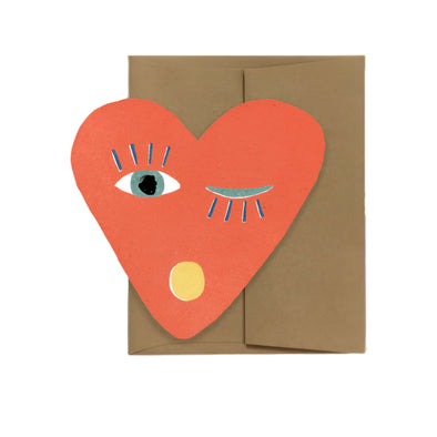 Card: Heart Blink