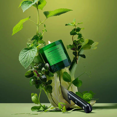 Boy Smells Candle: Herbacious
