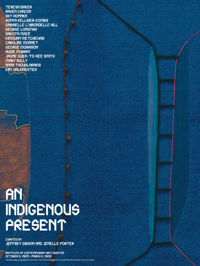 An Indigenous Present Exhibition Poster