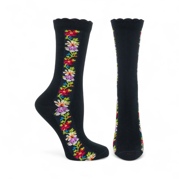 Socks: Nordic Stripe Black