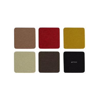 Felt Coasters 6-pack: Wander