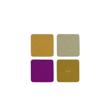 Square Coasters: Golden Hour